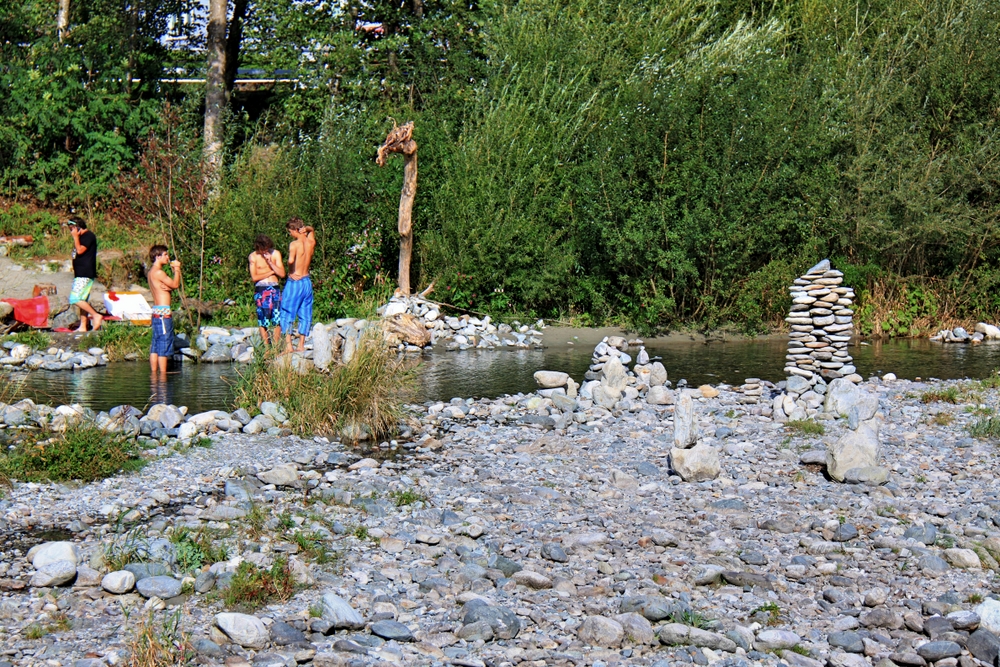 Jugend am Fluss