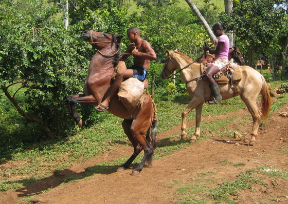 Jugend auf der Insel Hispaniola