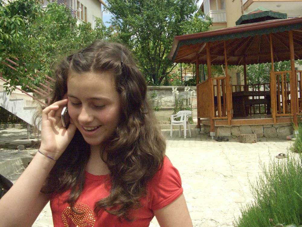 Jugend .des Mädchens holder Blick::aus Türkei