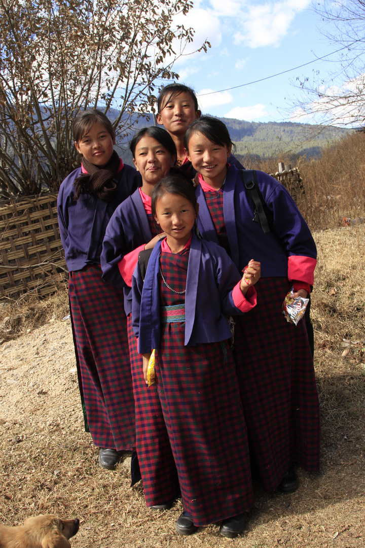 Jugend in Bhutan