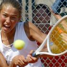 Jugend spielt Tennis