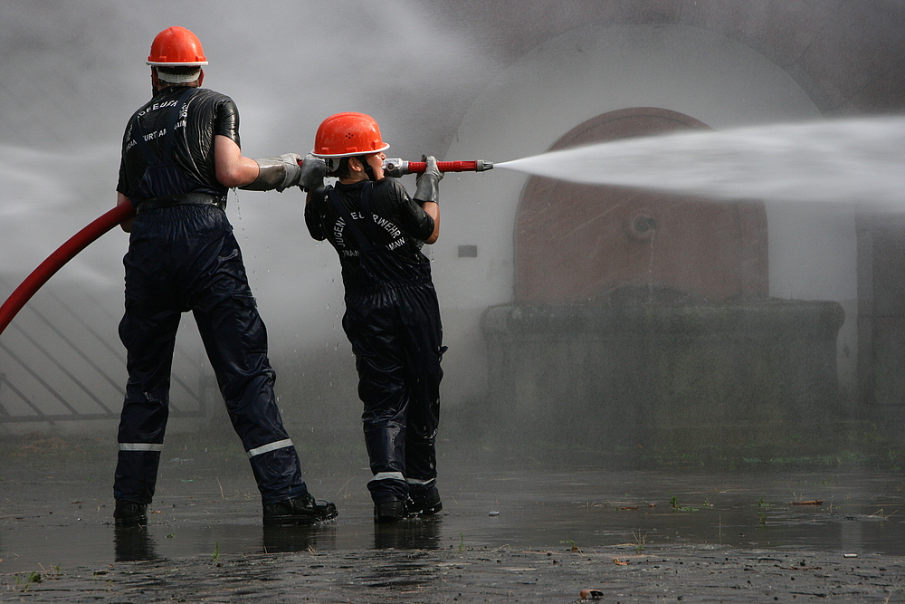 Jugendfeuerwehr in Übung I