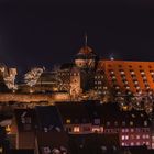 Jugendherberge Kaiserburg Nürnberg bei Nacht