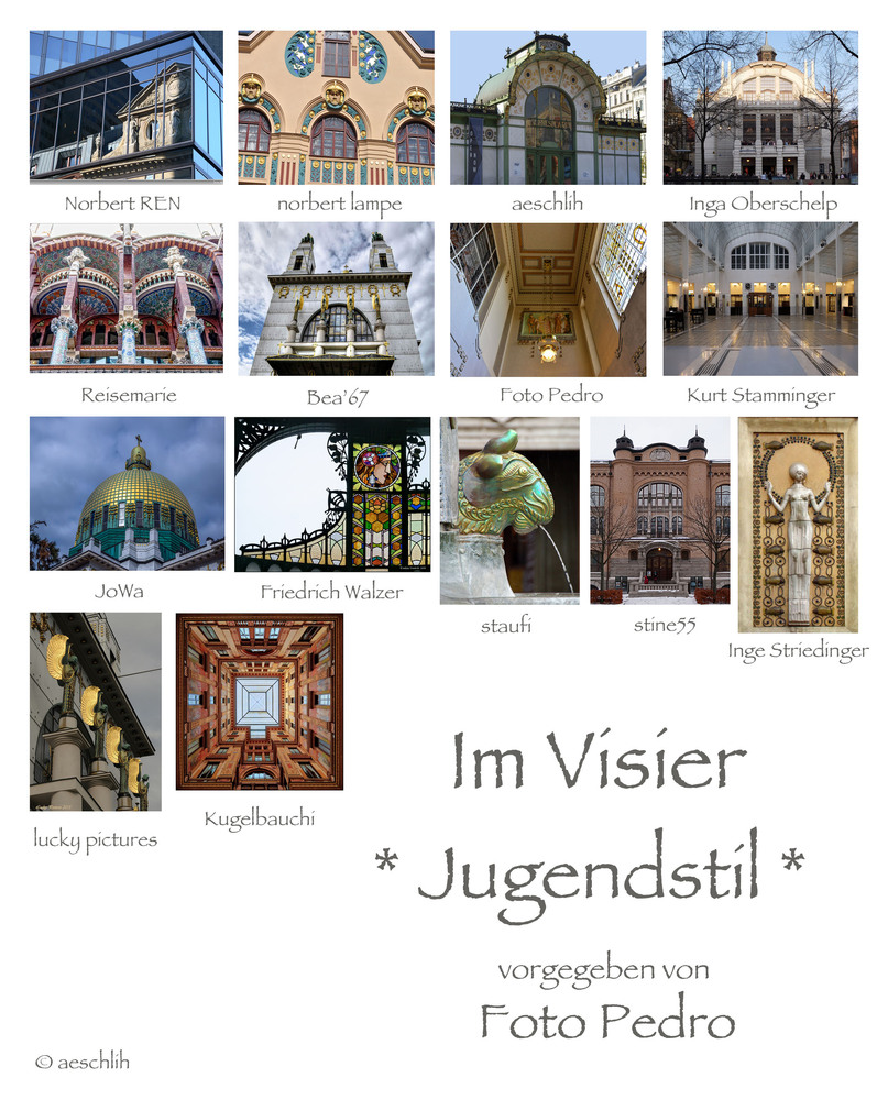 *Jugendstil* Collage von aeschlih