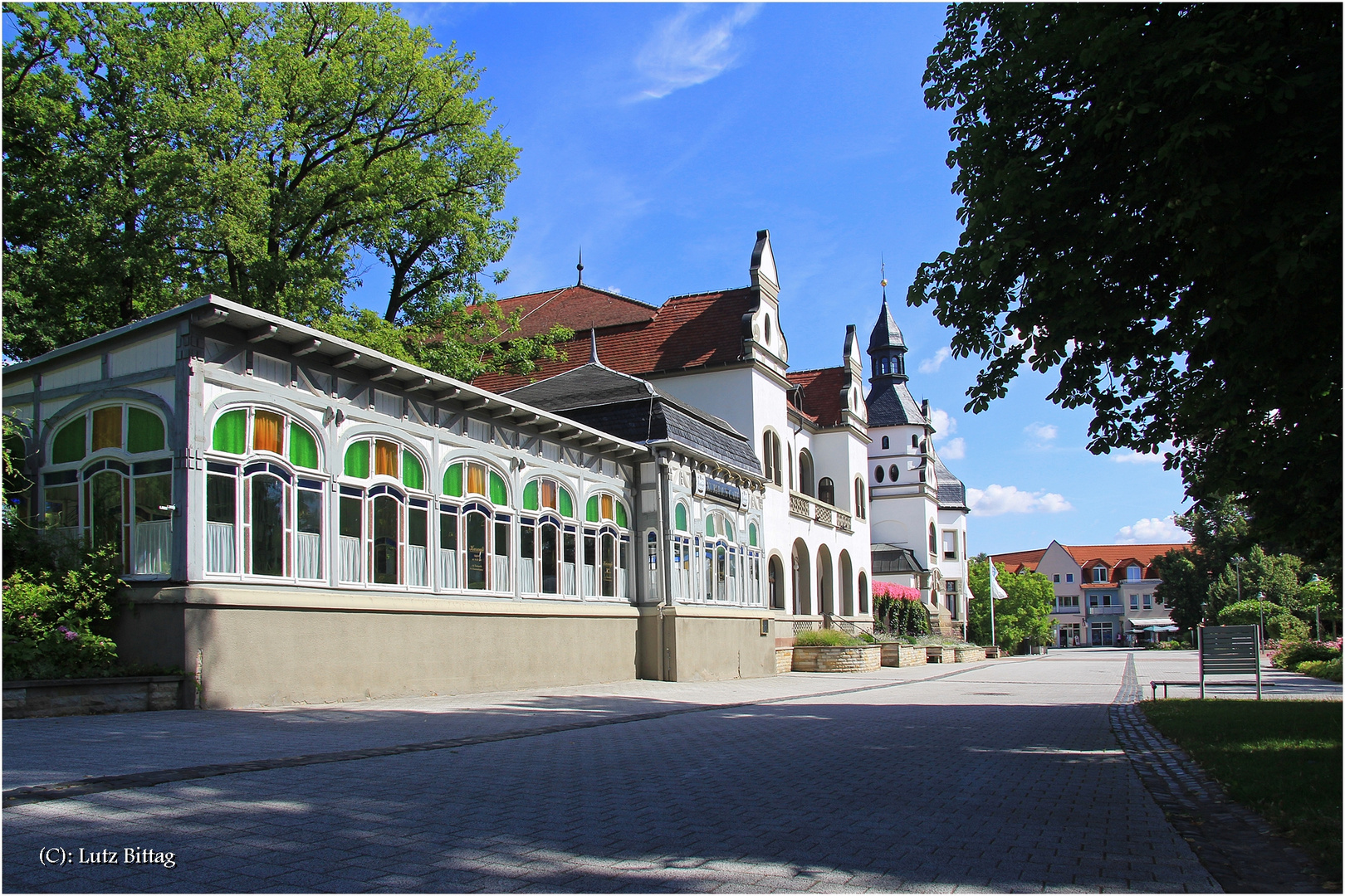 Jugendstil-Kurhaus von Bad Schmiedeberg