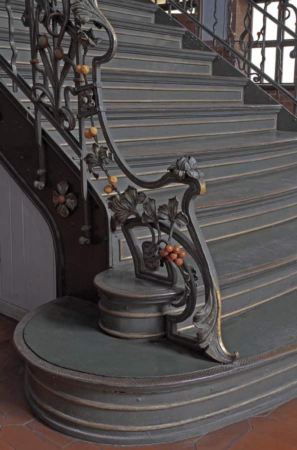 Jugendstil-Treppe