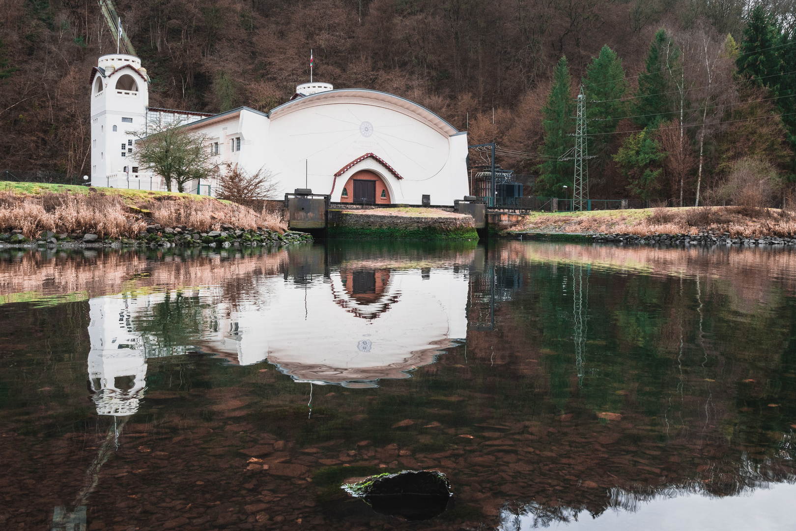 Jugendstil-Wasserkraftwerk Heimbach