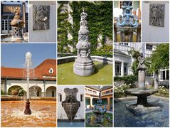 Jugendstilbrunnen in Bad Nauheim