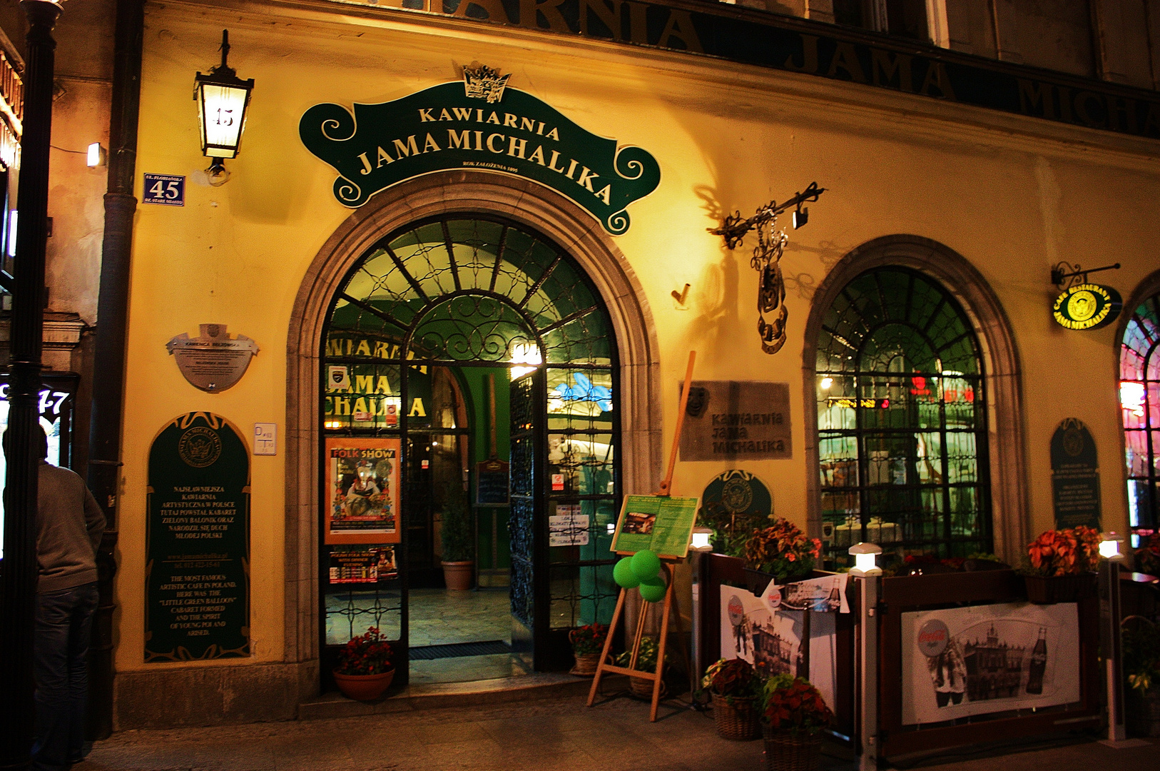 Jugendstilrestaurant in der Ulica Florianska in Krakau