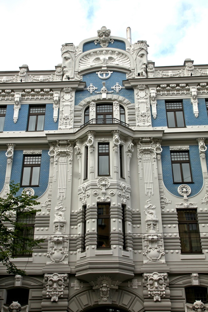 Jugendstilviertel in Riga, 3