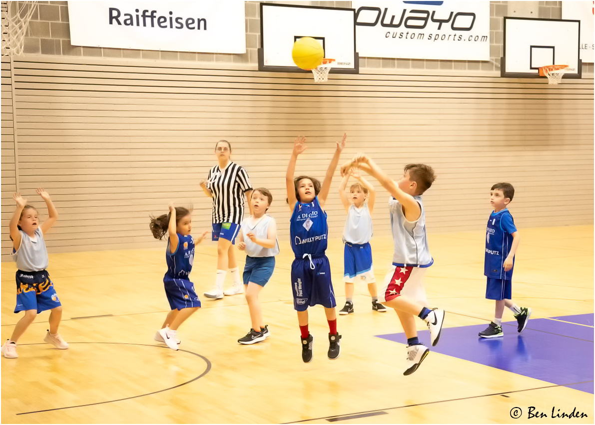 Jugendturnier im Basketball