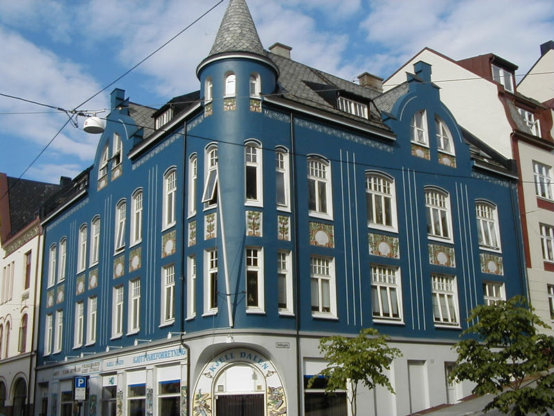 Jugenstilhaus in Alesund