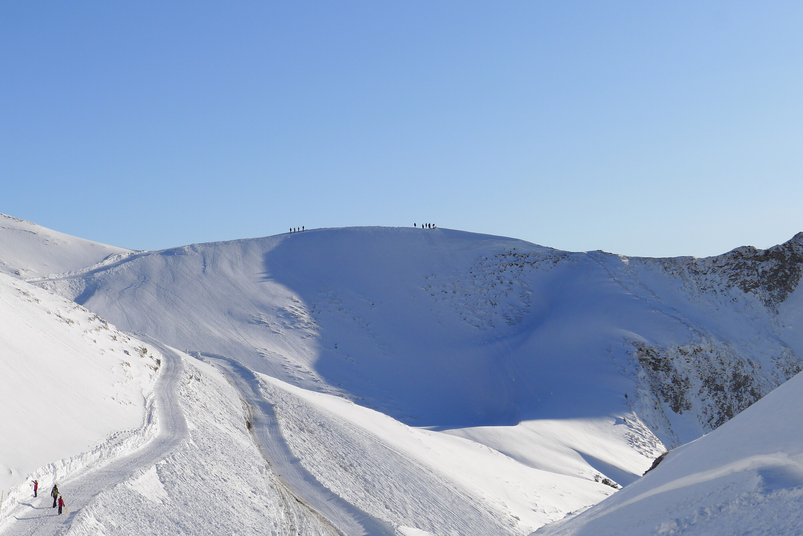 Juhe - Sonne und Schnee