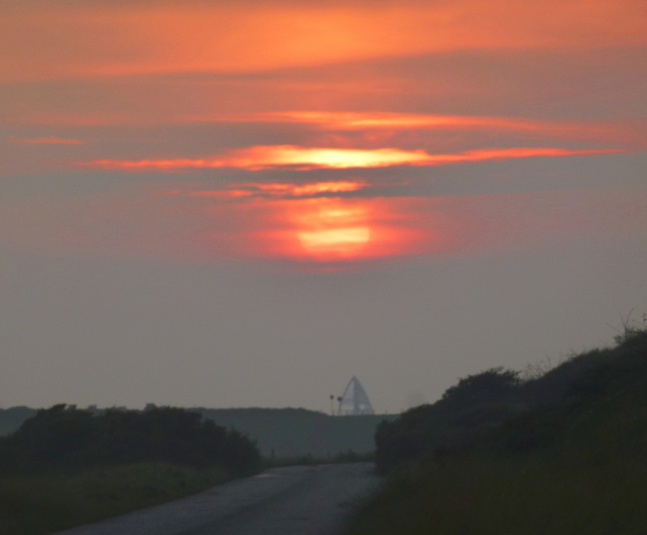 Juist, Abendrot