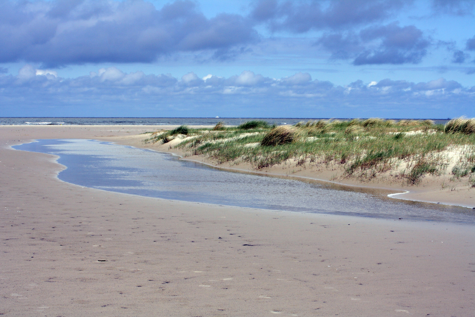 Juist Düne mit Strandblick