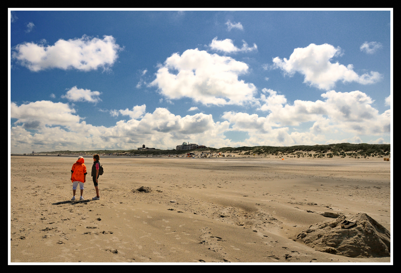 Juist  im Herbst  -  Jetzt gehört der Strand endlich  uns ganz allein !