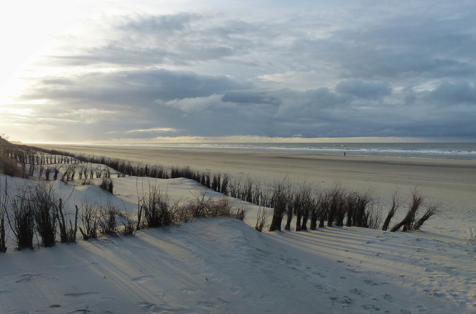 Juist im Winter - Strandschutz II