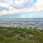 Juist, Strand mit Strandkörben