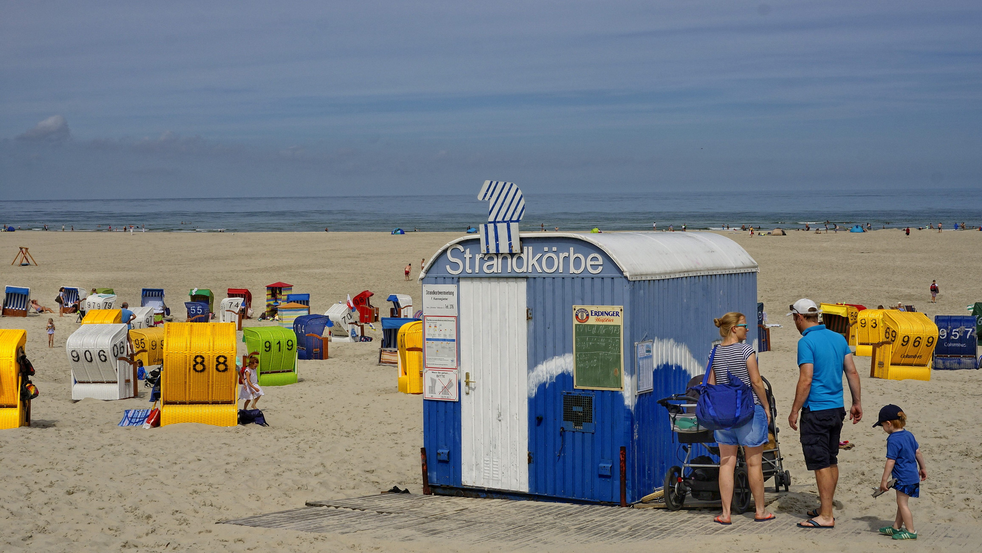 Juist  -  Strandleben