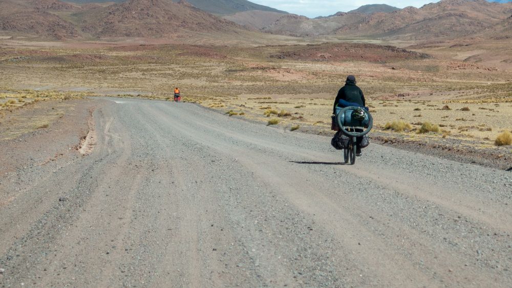 Jujuy - RN40 - Radfahrer