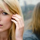 Jule beim Fotoshooting Medienhafen Düsseldorf