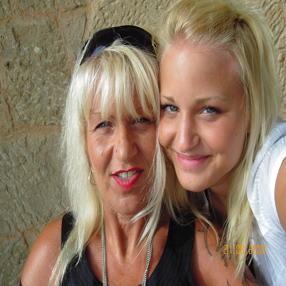 Jule und Mum in Randa