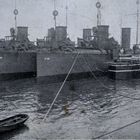 Juli 1912 Torpedoboote auf dem Rhein