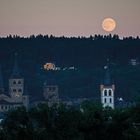 Juli Vollmond über Trier