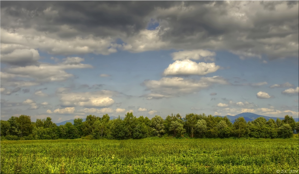 Juli - Wolken...