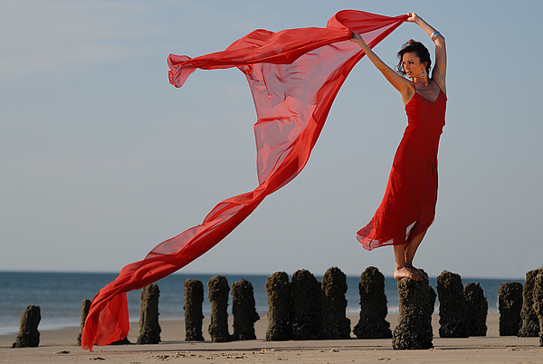 Julia am Sylter Strand