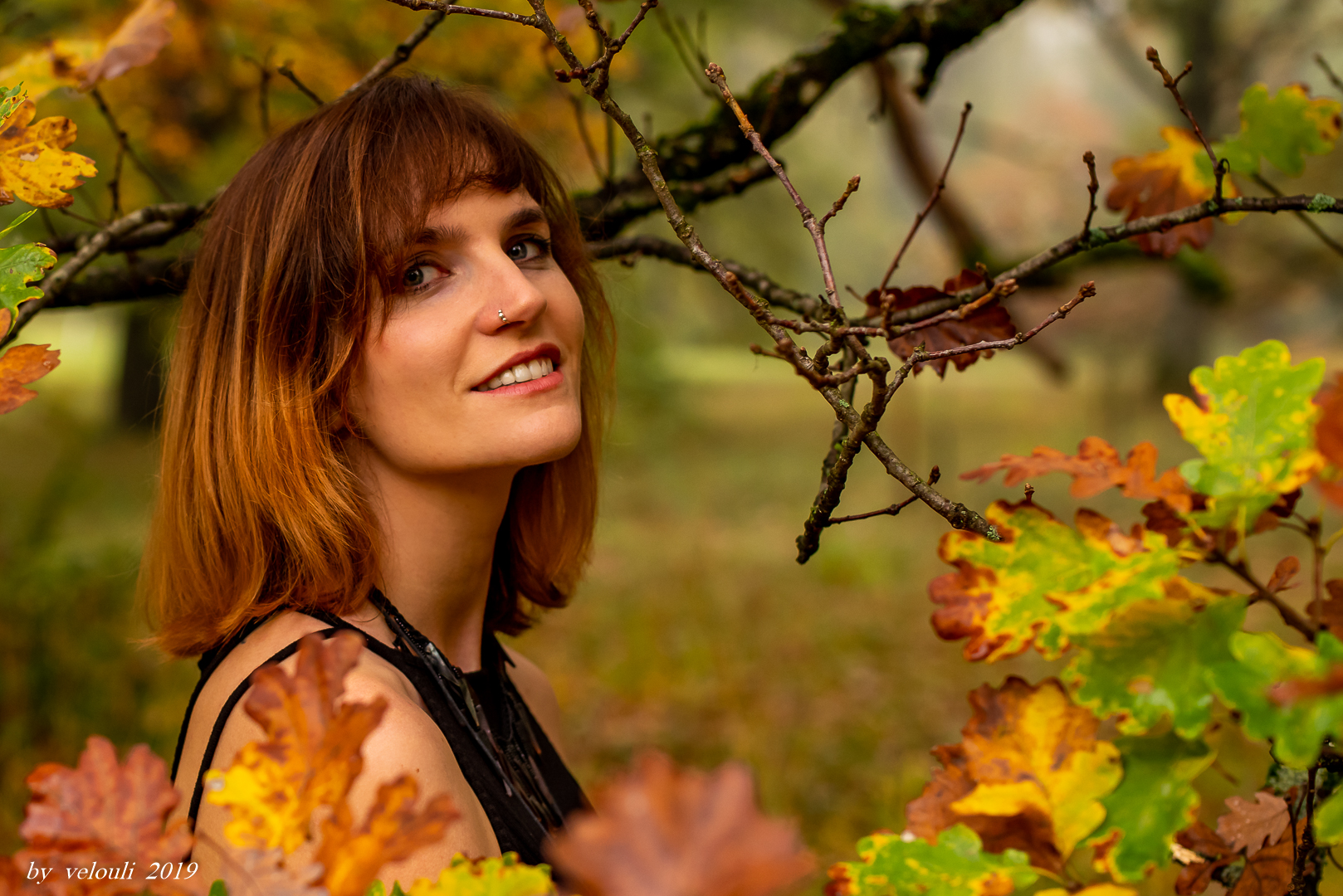 Julia im Wald 2