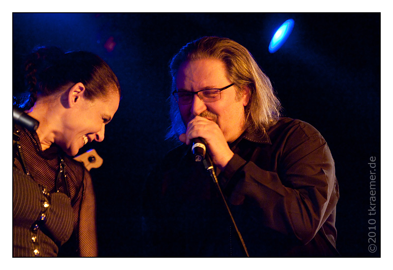 Julia Neigel und Edo Zanki am 29.01. im Colos-Saal, Aschaffenburg