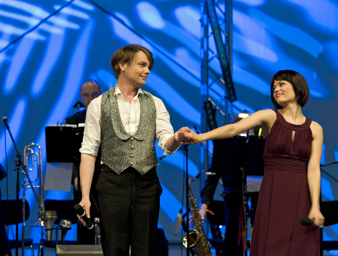 Julia Steingaß & Marcel Hoffmann im Duett (Musical Gala BUGA Festival 2012)