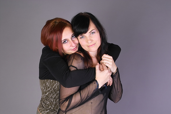 Julia und Saskia