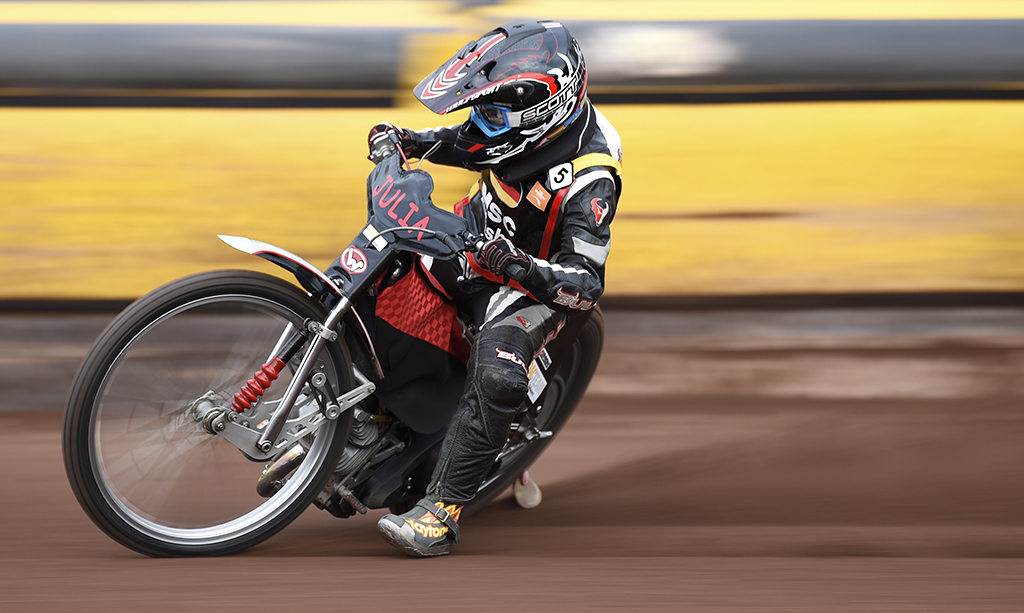 Julia Wimmer vom Speedway Team Wimmer