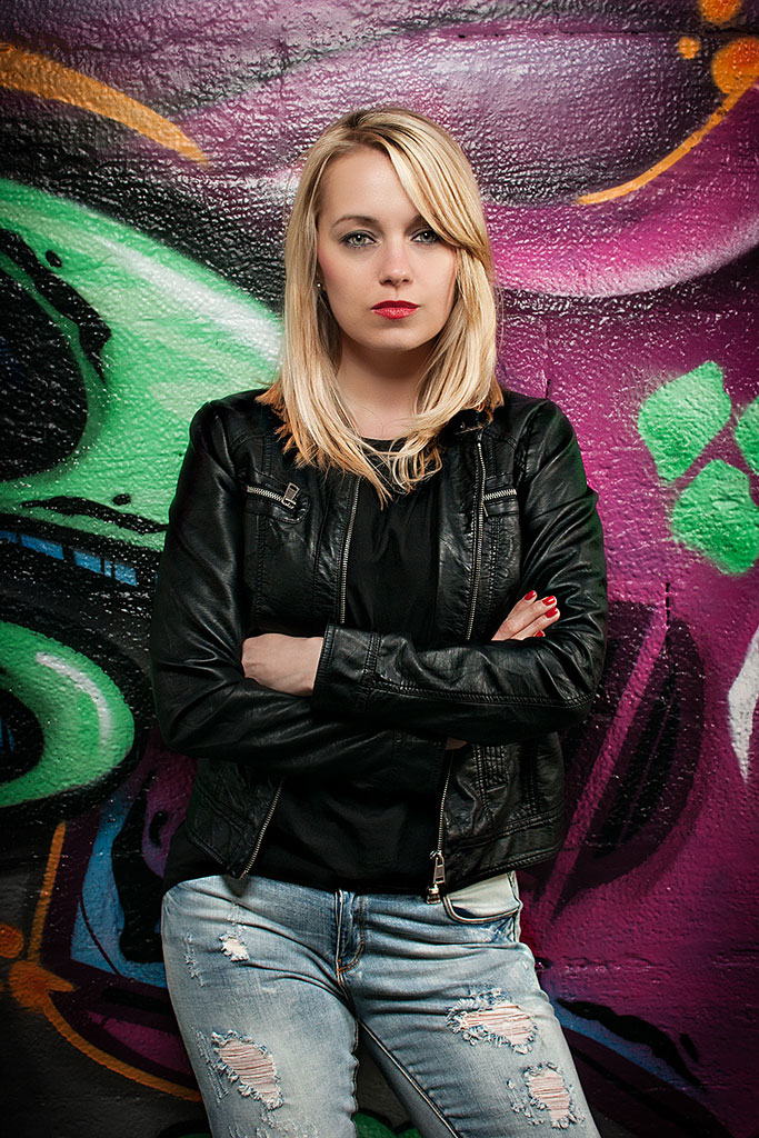 Julia&Graffitiwand