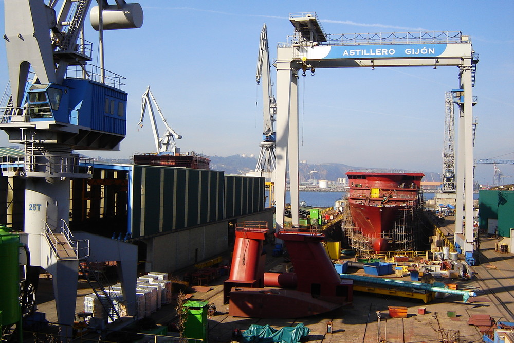 Juliana shipyard; Gijón - Northern Spain