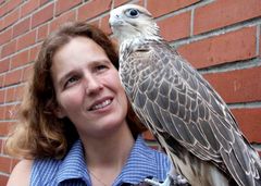 Juliane beim Vogelshooting!