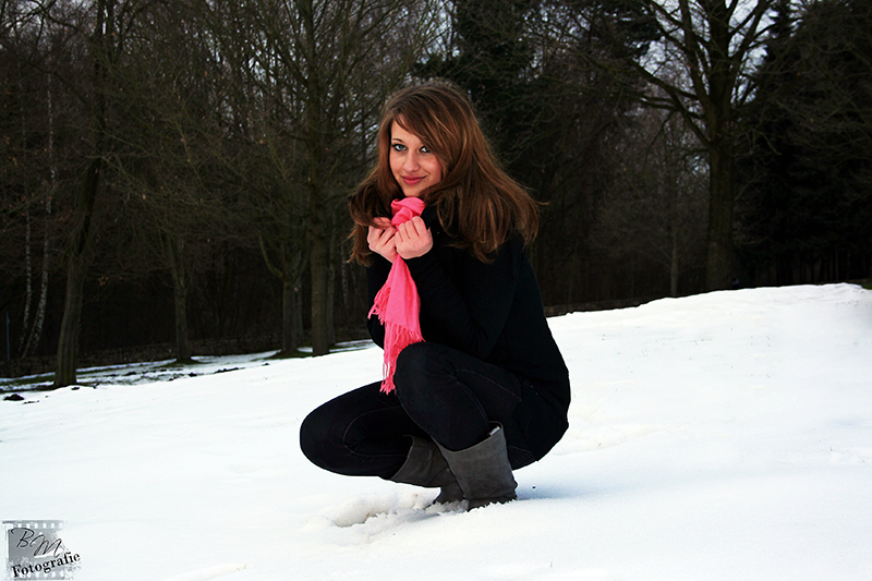 Juliane im Schnee