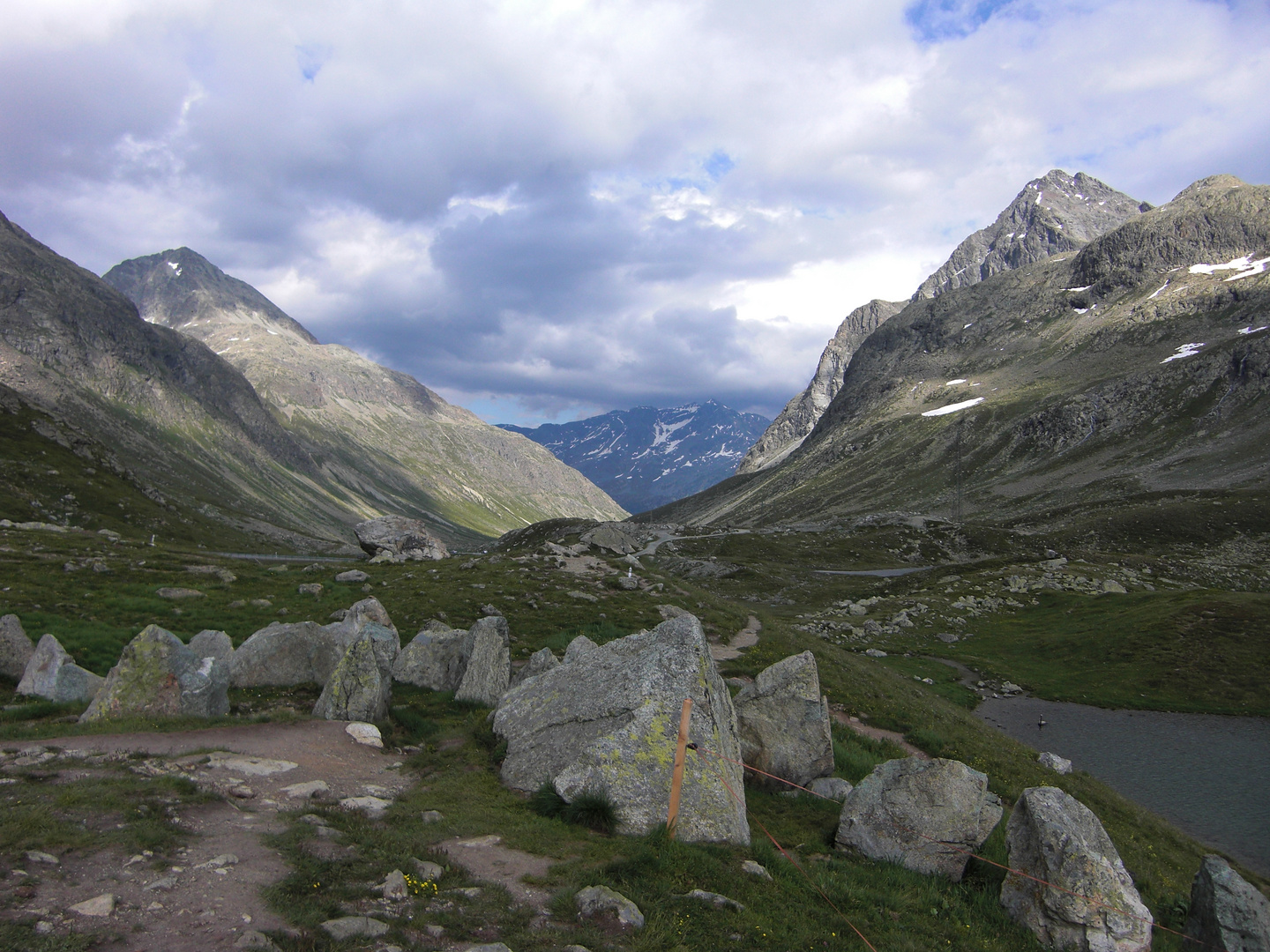 Julierpass 2284 m.ü.M. Graubünden Schweiz