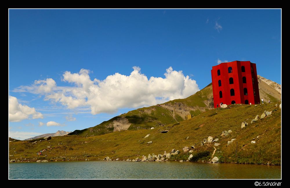 Julierpass in der Schweiz