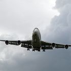 Jumbo im Anflug auf den Wahner Flughafen