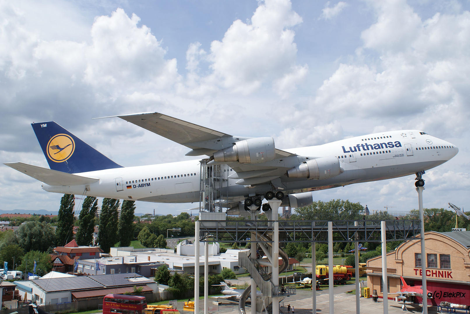 Jumbo Jet Boing 747