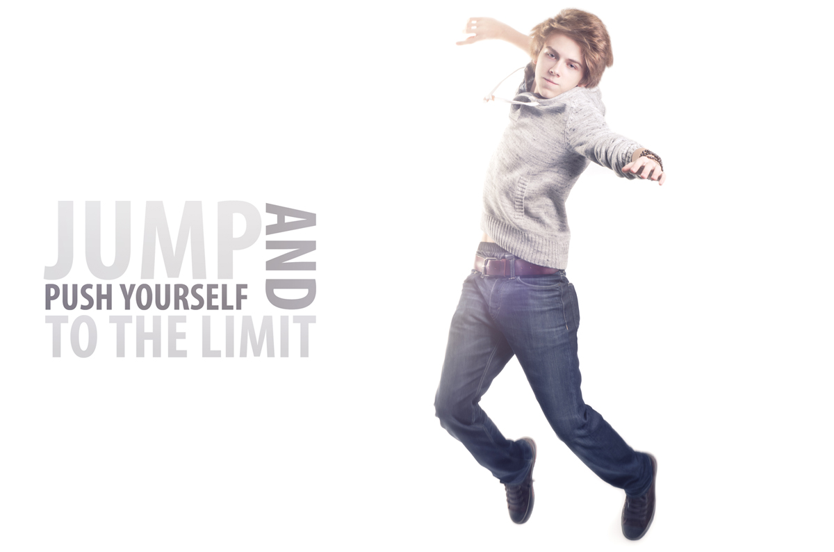 Jump and push yourself to the limit