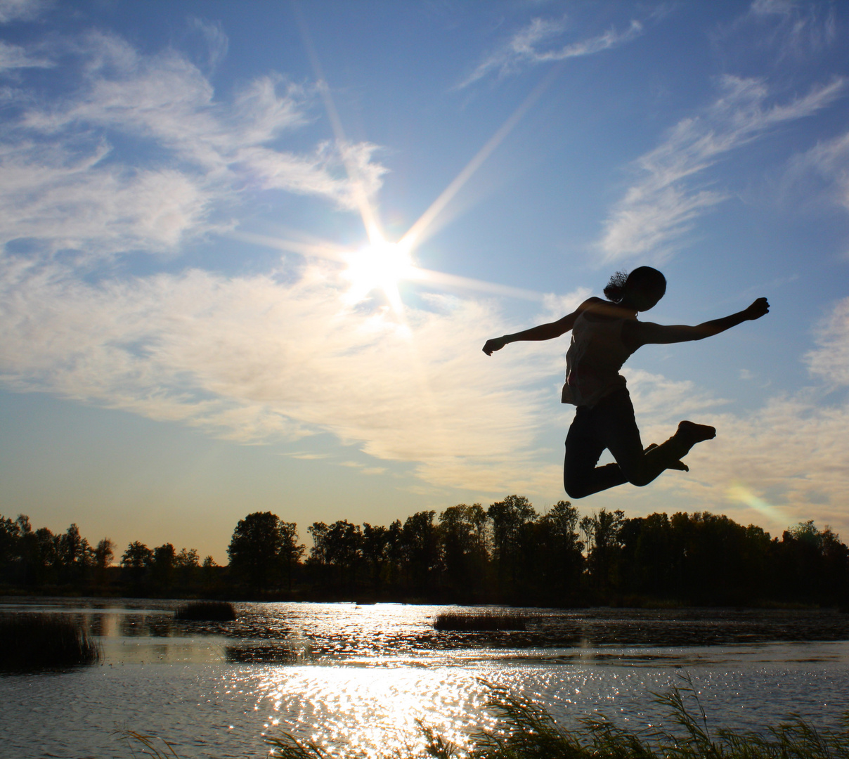 Jump for joy