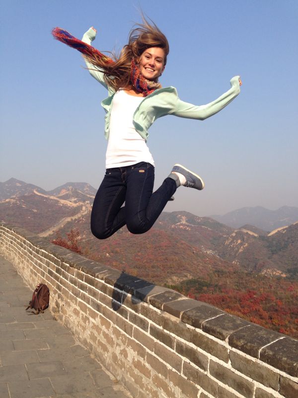 Jump from the Chinese Wall