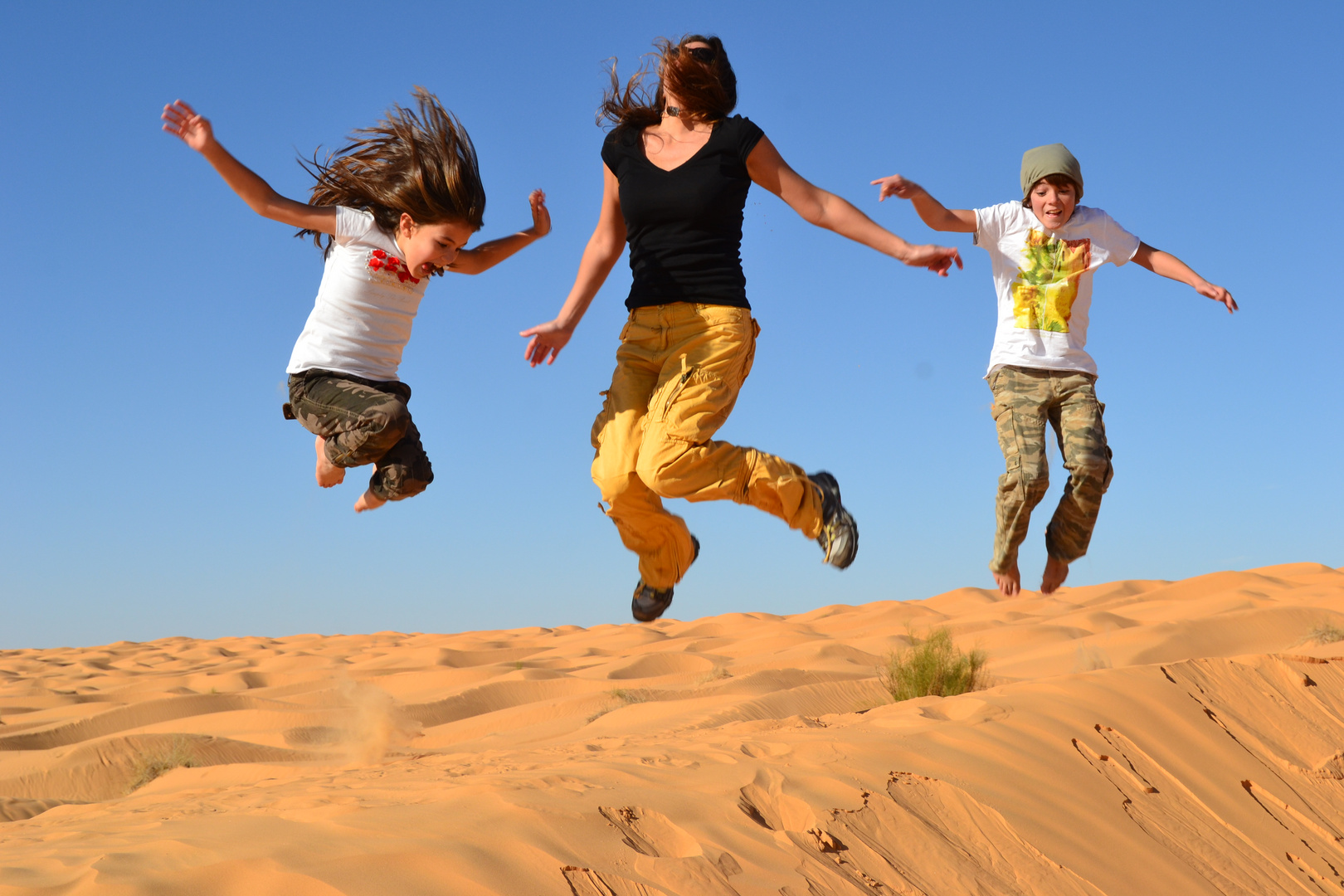 Jump In the Sahara