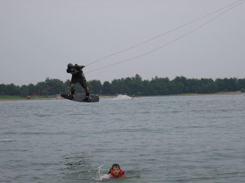 Jumpin Wakeboarder