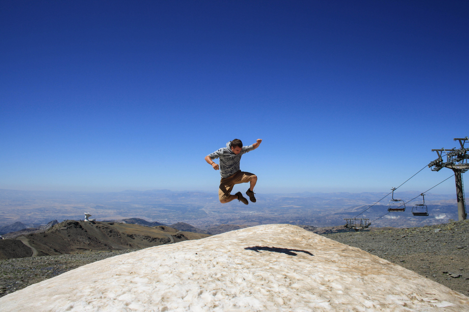 jumping around the world