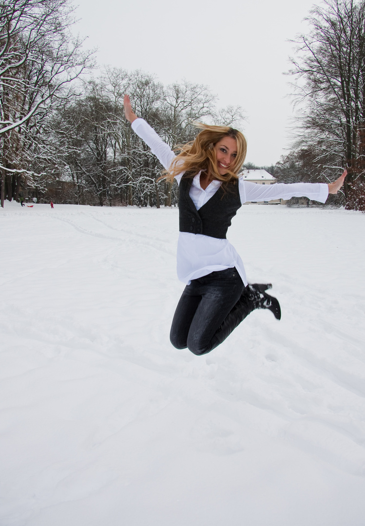 Jumping Girl